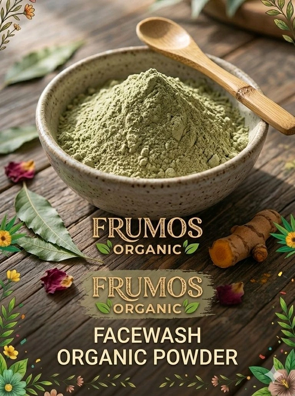 Frumos Organic Ayurvedic FACEWASH POWDER