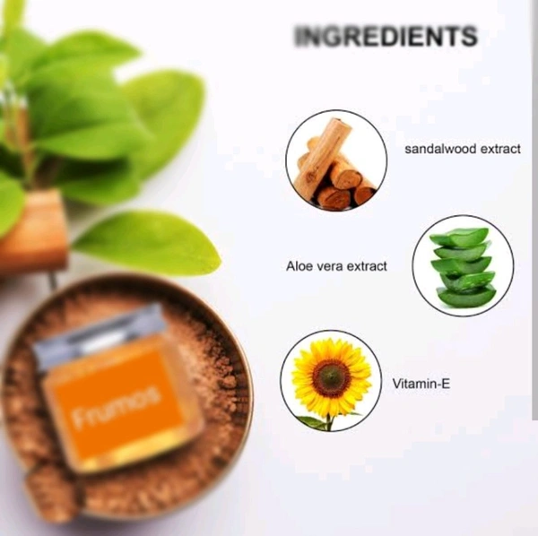 Sandalwood Aloe Vera Gel For Skin Rejuvenation Alternate View