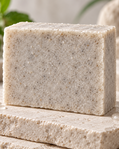Camphor Mint Body Polish Scrub Soap Alternate View
