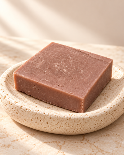 Red Rose & Rhassoul Clay Luxury Bath Soap