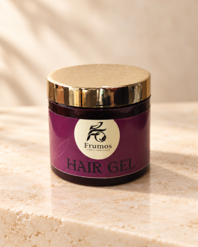 Frumos Organic Hair Gel – Natural Hold & Scalp-Friendly Styling Gel